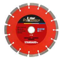 Inter Dynamics Diamantzaag Universeel Standard+ 180x22,2mm - 404180 - thumbnail