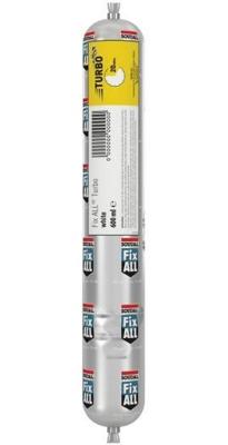 Soudal fix - all turbo | lijmkit | wit | 600 ml - 146187
