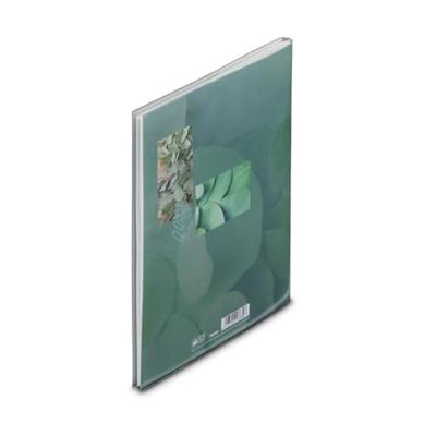 Hama Singo II Soft Cover Fotoalbum Leaves voor 80 Foto's van 10x15 cm Groen Hama Singo II Soft Cover Fotoalbum Leaves voor 80 Foto's van 10x15 cm Groen