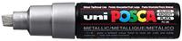 Uni POSCA paintmarker PC-8K, 8 mm, zilver - thumbnail