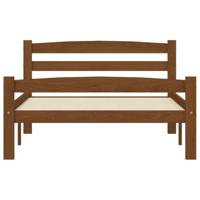 Bedframe massief grenenhout honingbruin 100x200 cm - thumbnail