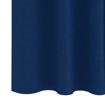 VidaXL Zwart-out gordijnen met ringen 2 pcs donkerblauw 225 x 140 cm