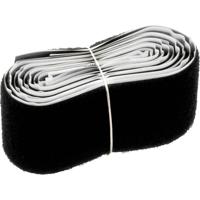Monacor CS-5100/SW Klittenband (l x b) 100 cm x 5 cm Zwart 1 m - thumbnail