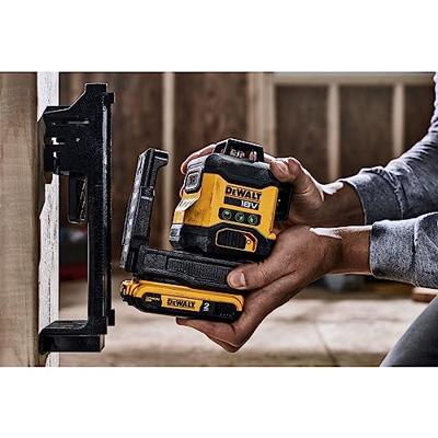 DeWALT DCLE34031D1 3x360° Compacte kruislijnlaser groen 18V XR 2.0Ah in koffer - thumbnail