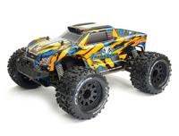 FTX 1/10 RamRaider Brushed MT 4WD RTR - Oranje/Blauw - thumbnail