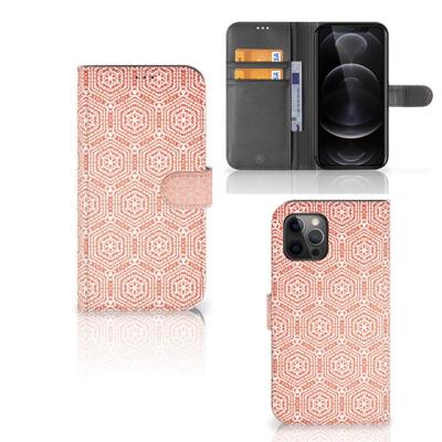 Apple iPhone 12 Pro Max | Telefoon Hoesje | Pattern Orange