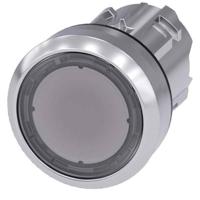 Siemens 3SU10510AB700AA0 3SU1051-0AB70-0AA0 Verlichte druktoets Bedieningsknop vlak, Metalen frontring, Hoogglans Helder 1 stuk(s) - thumbnail