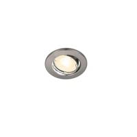 Nordlux 49300155 Canis 3-Kit 2700K Geberstet Nickel Inbouwring Energielabel: F (A - G) LED GU10 35 W Nikkel (geborsteld) - thumbnail