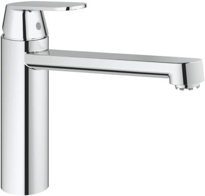 Grohe Eurosmart Cosmopolitan keukenmengkraan medium uitloop lage druk chroom