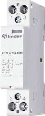 Finder 22.72.0.024.1310 Installatiezekeringautomaat 2x NO 230 V/AC, 400 V/AC 1 stuk(s) Finder 22.72.0.024.1310 Installatiezekeringautomaat 2x NO 230 V/AC, 400 V/AC 1 stuk(s)