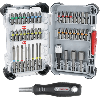 Bosch Accessoires 44-delige set met schroevendraaier (displayvariant) - 2607017733 - thumbnail
