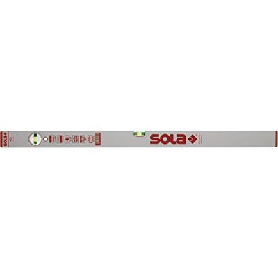 Sola Alu blokwaterpas AZB70, 70cm 2 libellen 0,50mm/m zilver - 01010901 - 01010901