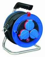 Brennenstuhl 1072210 Kabelhaspel 15.00 m Zwart Randaarde stekker - thumbnail