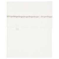 Koeka Koeka baby ledikantlaken Sparkle Grey - thumbnail