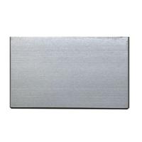 Meubelpoot grijs rechthoek 15 bij 5 cm en hoogte 9 cm van massief hout - thumbnail