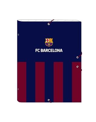 Organiser Map F.C. Barcelona 24/25 Kastanjebruin Marineblauw A4 26 x 33.5 x 4 cm