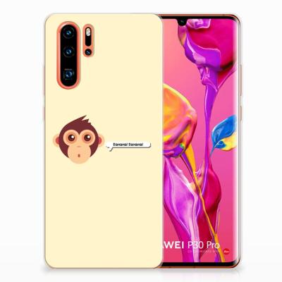 Huawei P30 Pro Telefoonhoesje met Naam Monkey Huawei P30 Pro Telefoonhoesje met Naam Monkey