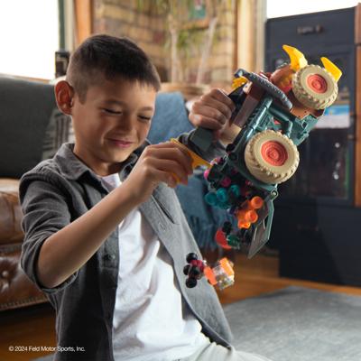 Monster Jam Megalodon Mad Hog Chomper mini Warthog