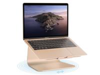 Rain Design mStand 360 Laptop Stand + Swivel Base Rose Gold - thumbnail