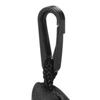 Hama pocket microvezeldoek 15x15 cm zwart/grijs - thumbnail