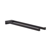 Hansgrohe AddStoris handdoekhouder 44,5x8x3,2cm mat zwart - thumbnail
