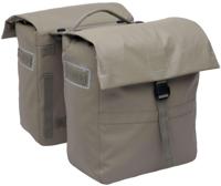 Dubbele fietstas New Looxs Leeds Double MIK 2.0 - 38 liter - 33 x 18 x 38 cm (2x) - Taupe - thumbnail