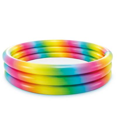 Intex opblaaszwembad rainbow ombre