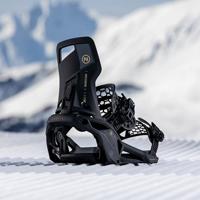 Nidecker Supermatic Snowboardbinding Black S - thumbnail