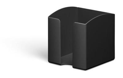 Durable Memobox ECO 775801 800 vel Zwart 1 stuk(s)