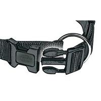 Hondenhalsband Trixie Silver Reflect Zwart Grijs S/M 30-45 cm - thumbnail