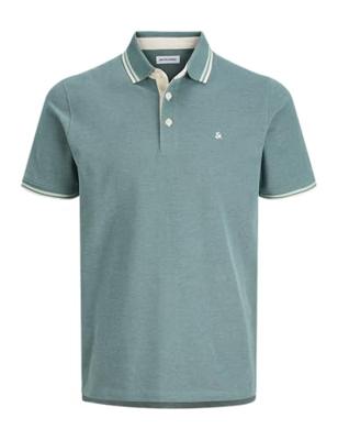 Jack & Jones Jjepaulos Polo Ss Noos Poloshirts Atlantic Deep