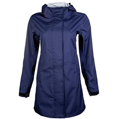 HKM Lange Regenjas donkerblauw maat:xs HKM Lange Regenjas donkerblauw maat:xs