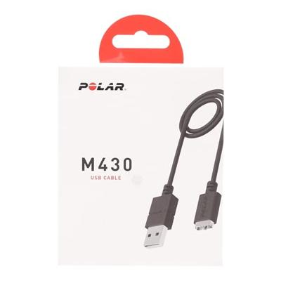 Polar M430 KABEL Datakabel voor Polar M430 Gps Running Horloge Met Pols-gebaseerde Hartslag - Zwart, M