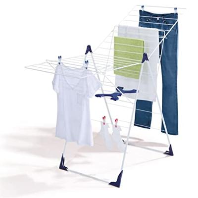 Leifheit 81408 classic 200 flex droogrek wit/blauw