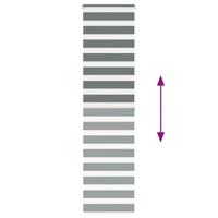 VidaXL Zebra rolgordijn 70x200 cm stofbreedte 65,9 cm donkergrijs - thumbnail