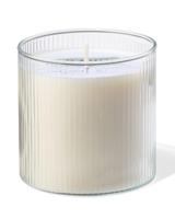 HEMA Geurkaars in ribbelglas Ø10x10 dawn - thumbnail