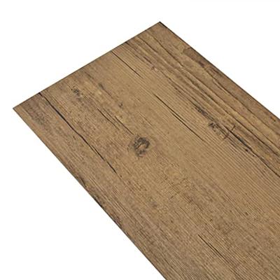 VidaXL Vloerplanken niet-zelfklevend 5,26 m² 2 mm pvc walnootbruin - thumbnail