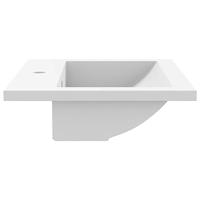 Wasbak 600x450x120 mm graniet wit - thumbnail
