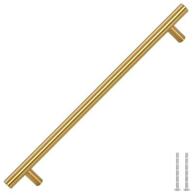 Handvatten 5 st 224 mm roestvrij staal goudkleurig Handvatten 5 st 224 mm roestvrij staal goudkleurig