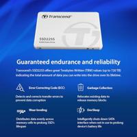 Transcend SSD225S 500 GB Harde schijf (2.5 inch) SATA III Retail TS500GSSD225S - thumbnail