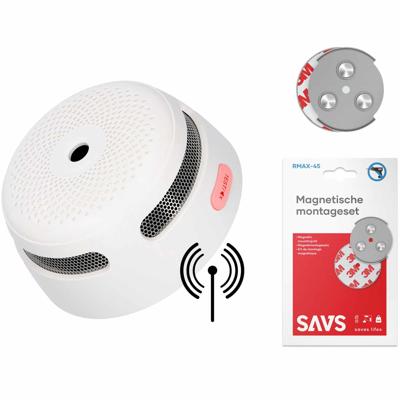 X-Sense XS01-W Rookmelder 1-pack + SAVS® Montageset X-Sense XS01-W Rookmelder 1-pack + SAVS® Montageset