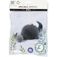 Creativ Company Creative mini kit, walvis met kalf, 1 doos - thumbnail