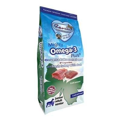 Renske Mighty Omega-3 Plus Cold Pressed vers bereid kalkoen met eend hondenvoer 6,5 kg