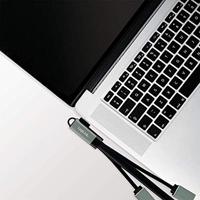 LogiLink UA0361 UA0361 USB-hub 3 poorten USB-A USB 3.1 Gen1 5 GBit/s Met USB-C stekker Zilver - thumbnail