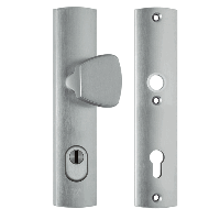 AXA 6665 Veiligheidsbeslag Curve Plus S-knop PC92 anti-kerntrek F1 - 6665-51-11/92 - thumbnail