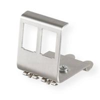 VALUE - DIN-rail adapter leeg, voor 2 keystones - thumbnail
