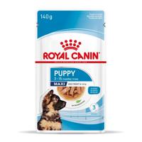 Royal Canin Maxi Puppy natvoer hond (in saus) 2 dozen (20 x 140 g) - thumbnail