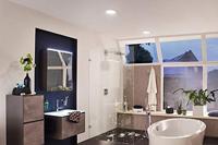 Paulmann Areo LED-inbouwpaneel voor badkamer LED LED vast ingebouwd 12 W IP44 Nikkel (mat) - thumbnail