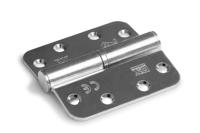 Dulimex Kogelstift paumelle ronde hoeken 89x89 mm SKG3 staal verzinkt Rechts - thumbnail