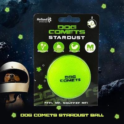 Dog Comets Ball Stardust Groen M Dog Comets Ball Stardust Groen M
